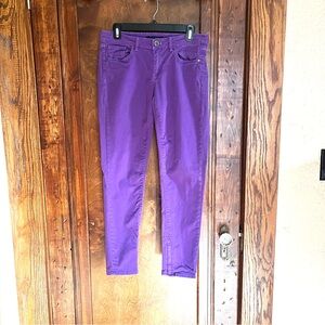 Purple Elie Tahari Skinny Jeans - Size 6